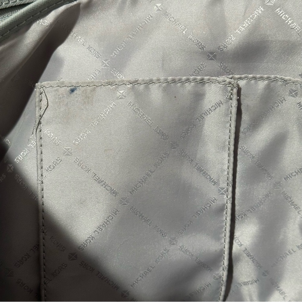 Michael Kors Large Gray Tote Bag - Picture 8 of 14